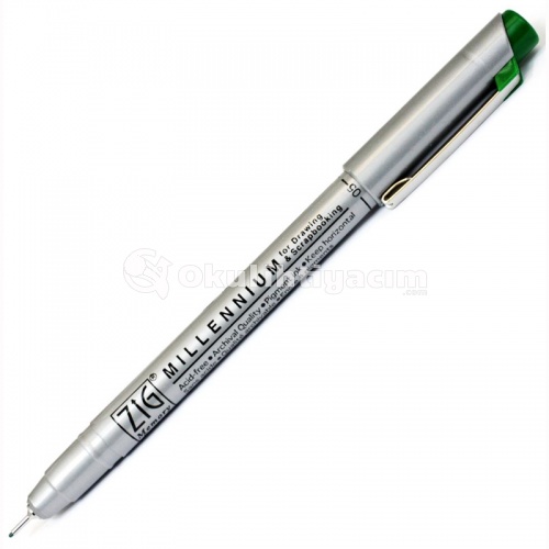 Zig Millennium Teknik Çizim Kalemi MS-05 Pure Green 040 0,5 mm
