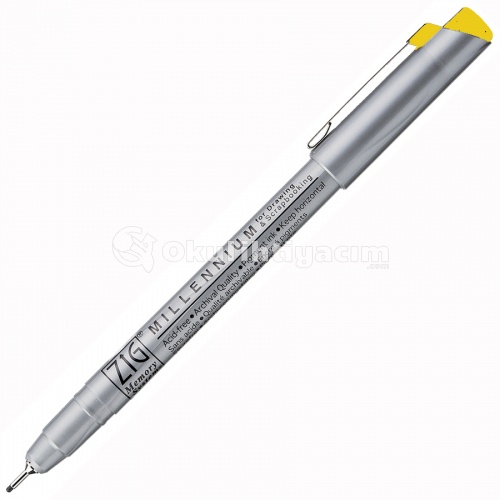 Zig Millennium Teknik Çizim Kalemi MS-08 Pure Yellow 050 0,8 mm