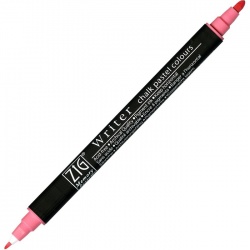 Zig - Zig Writer Chalk Pastel Colours Çift Uçlu Marker Kalem 0.5mm & 1.2mm Pink